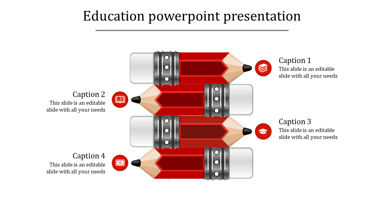 Education PowerPoint Presentation with Creative Design